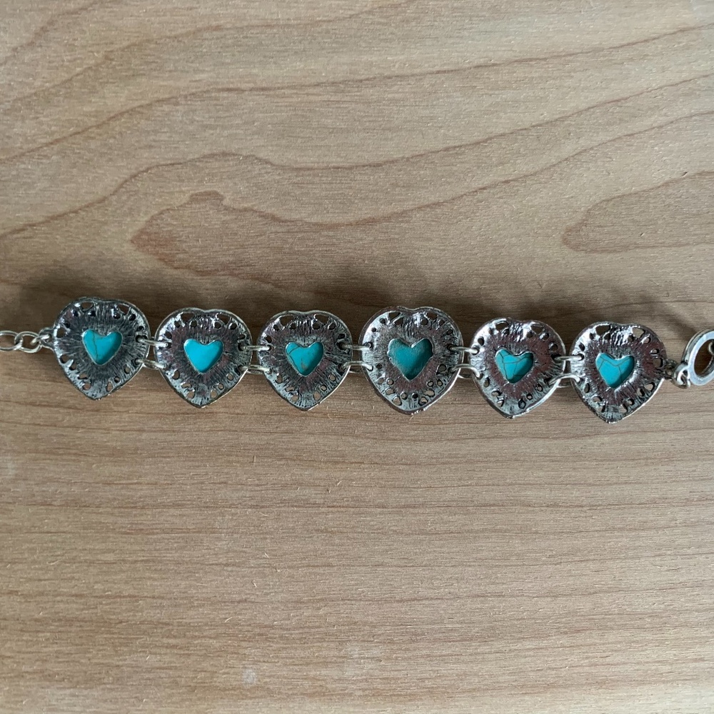 Turquoise Heart Bracelets - Picture 3 of 5